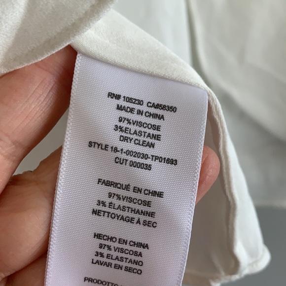 JOIE SHORT SLEEVE OVERLAP BACK - Picture 4 of 4